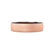 Argolla Mate Oro Rosado 14k