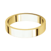Argolla Clásica Plana Oro Amarillo 14k