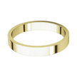 Argolla Clásica Plana Oro Amarillo 14k