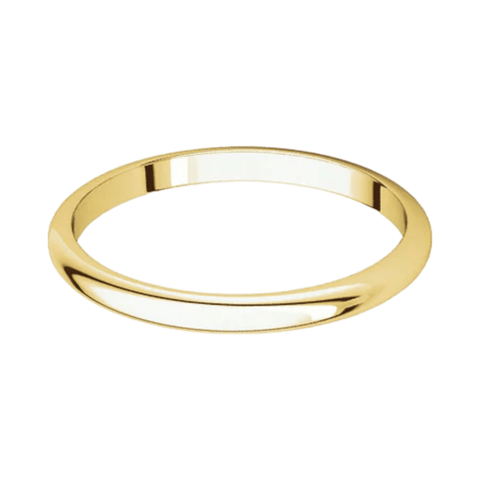 Argolla Clásica Oro Amarillo 14k