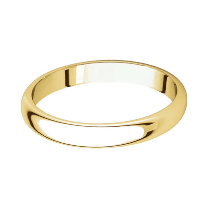 Argolla Clásica Oro Amarillo 14k