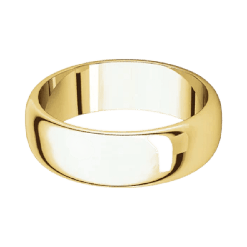 Argolla Clásica Oro Amarillo 14k