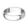 Argolla Clásica Oro Blanco 14k
