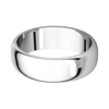 Argolla Clásica Oro Blanco 14k