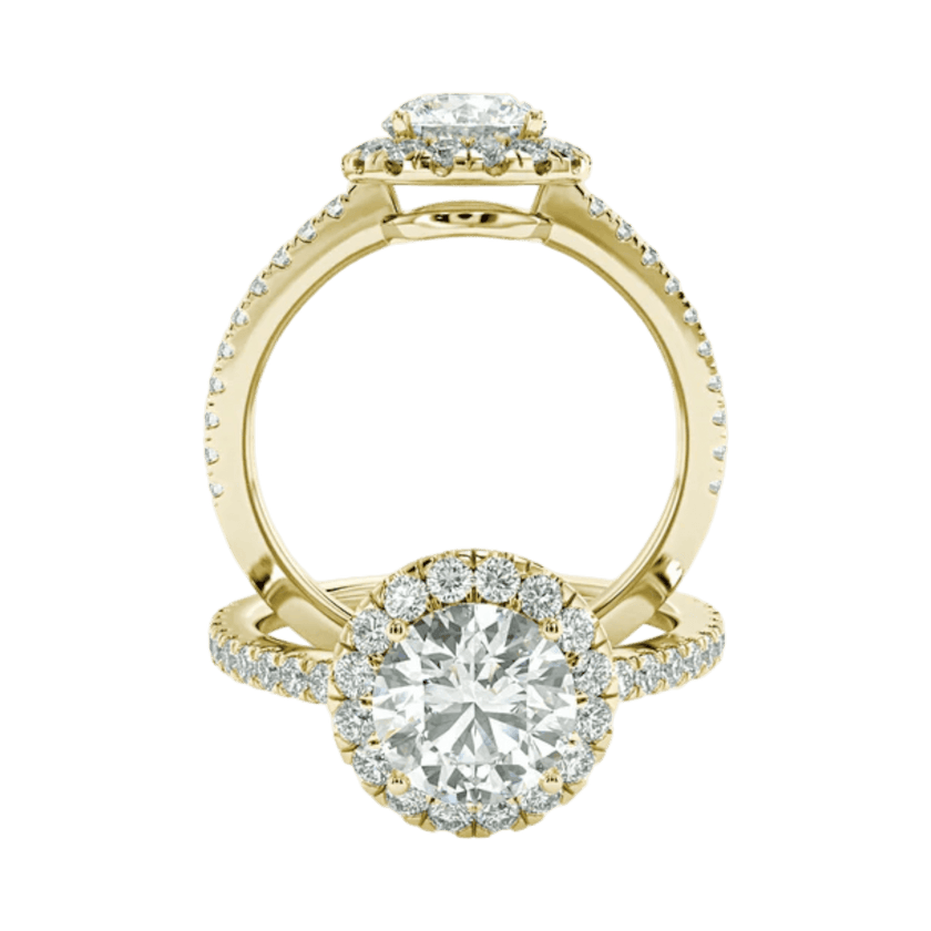 Montura Halo Pavé Nova