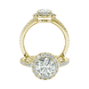 Montura Halo Pavé Nova