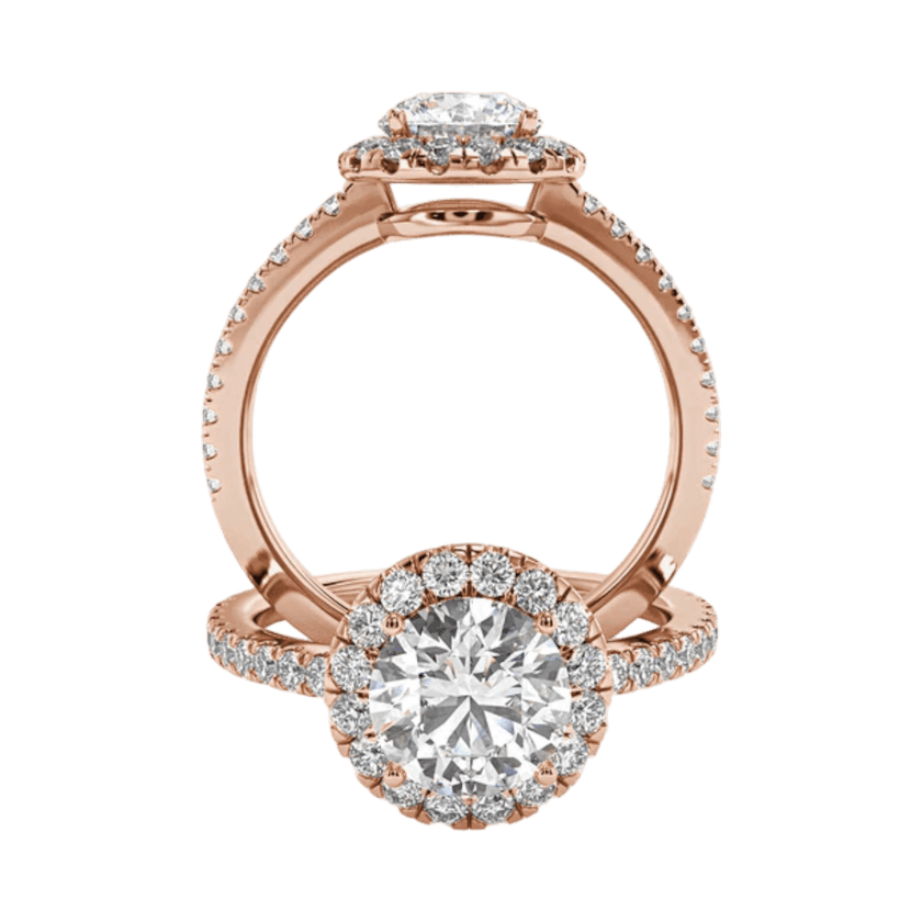 Montura Halo Pavé Nova