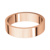 Argolla Clásica Plana Oro Rosado 14k