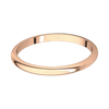 Argolla Clásica Oro Rosado 14k