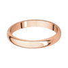 Argolla Clásica Oro Rosado 14k