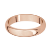 Argolla Clásica Oro Rosado 14k