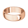 Argolla Clásica Oro Rosado 14k
